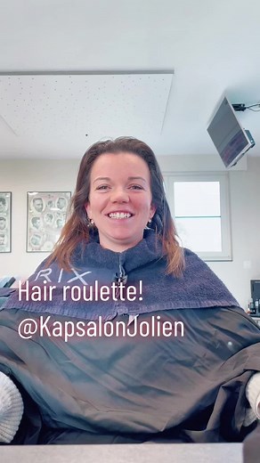 Hair roulette fun! #hair #hairroulette #hairroulettechallenge #hairstyle #balayage #hairroulettegirl #haircolor #kapsalonjolien