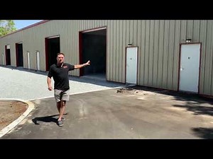 40x224 Commercial Storage - Building Tour - Kodiak Steel Buildings