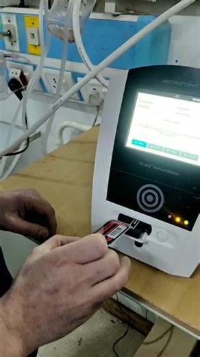 GMC ANANTNAG on Instagram: "The Medical Intensive Care Unit (MICU) has installed a state-of-the-art, high-end D-dimer analyzer (latest edition). The installation of this advanced equipment will significantly enhance patient care by enabling rapid and accurate diagnostic testing, with a turnaround time of approximately 10 minutes. The D-dimer analyzer plays a crucial role in the early diagnosis and management of thrombotic and coagulation disorders, including Deep Vein Thrombosis (DVT), Pulmonary