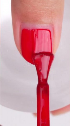 Classic Red Gel Nails | Step-by-Step Gel Manicure Tutorial ❤️
