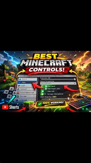 Best Minecraft Controls You NEED to Use! 🔥 (Pro Settings Guide)