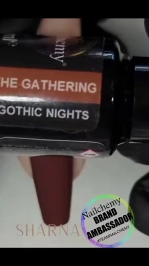 🎥 Unlock the Magic: Matte & Chrome Nail Art Tutorial ✨ by @sharnanailartist Unlock the magic 🔮 of matte and chrome with Nailchemy! In our latest reel 🎞️, we're revealing the secrets 🤫 to creating an elegant, intricate nail art design 💅 that's sure to turn heads. Using our Chrome Pressed Powder and Velvet Matte Top Coat, you'll see how effortless it is to elevate your nail game 🚀. Dive into this tutorial 🏊‍♀️ and discover a new realm of nail artistry 👩‍🎨. Remember, every stroke of your b