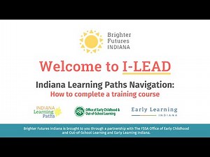 I-LEAD: Navigating Indiana Learning Paths