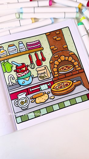 Cocowyo Coloring Book: Fun and Colorful Kitchen Art