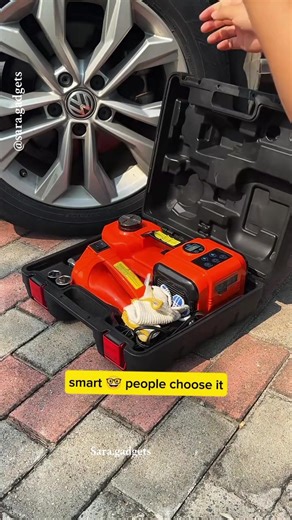Lift Your Car in Seconds! 🔧 5-Ton Electric Jack for Effortless Tire Changes #ElectricCarJack #CarJackTool #AutoRepairTool #CarEmergencyKit #5TonJack #GarageTools #QuickLift #TikTokShopFinds #DIYCarFix #ToolTok #CarMaintenance #MechanicTools #portablejack