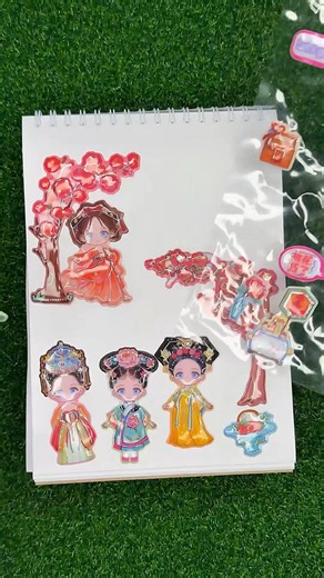 ✨ Decorating My Sticker Notebook 🎀 Cute & Satisfying #diy