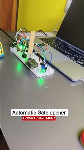 Automatic Gate Opener project using Arduino #arduino #ir #gateopener