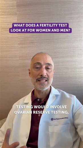 Ever wonder what fertility testing looks like for women compared to men? This video walks you through the basics so you know what to expect. 🌼 | New England Fertility