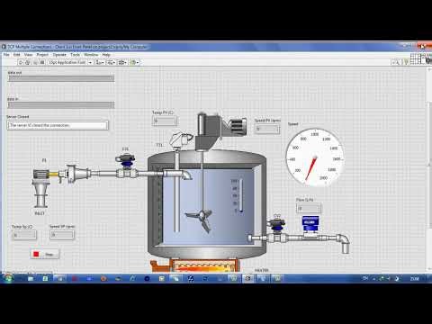 Tutorial LAbview HMI sebagai Client Standalone