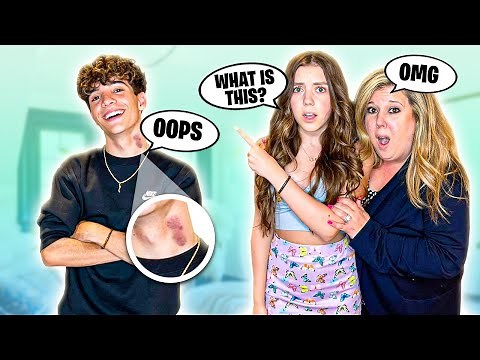 HICKEY PRANK ON GIRLFRIEND To See How She Reacts **freaks out**🔥💋 I Nick Bencivengo