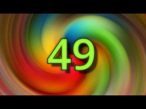 49 Second Countdown | Rainbow Colors