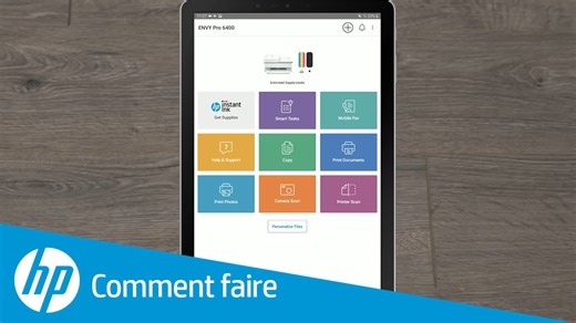 Comment déballer et configurer les imprimantes des gammes HP ENVY 6000/ENVY Pro 6400/DeskJet Plus Ink Advantage 6000/6400 sous macOS