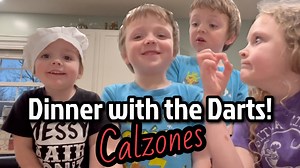 Today at the Dart house: the kids try their hand at calzones! It turns out tasty... but not pretty. #willowpenelope #callioperose #jackattack #dartfam #cookingwithkids #cooking #siblings #funnykids | Willow’s Diner - Dart Fam