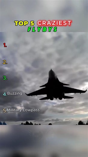 Ranking Jet Flybys That Left Crowds Speechless #top5