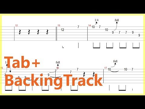 BB King - The Thrill Is Gone Guitar Solo Tab+BackingTrack
