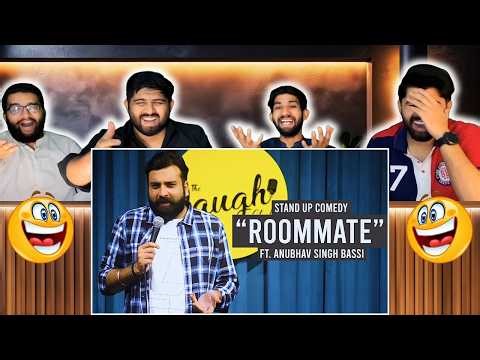 Reaction On Roommate Stand Up Comedy Ft. Anubhav Singh Bassi | कॉमेडी | Pakistani Reaction🔥
