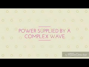 THE NON SINUSOIDAL WAVE