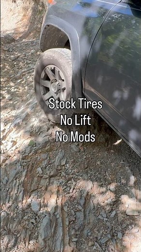 No Mods, No Lift - Stock 4Runner Shocks Everyone