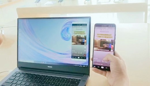 华为Matebook D14笔记本多屏协同功能
