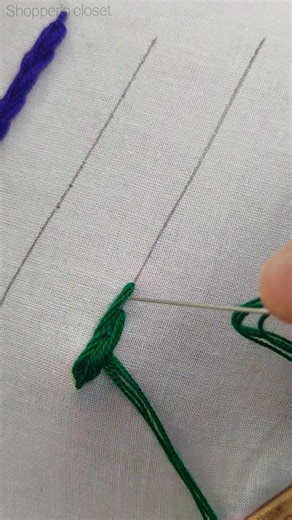Hand Embroidery Basic Stitches: Heavy Chain Stitch Tutorial