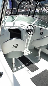 Experience unmatched performance and comfort on the water with the Haines Hunter 585R 🚤 | Haines Hunter