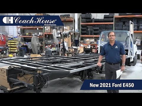 New 2021 Ford E450 | 7.3L V-8 Gas Motor and Exciting Chassis Changes