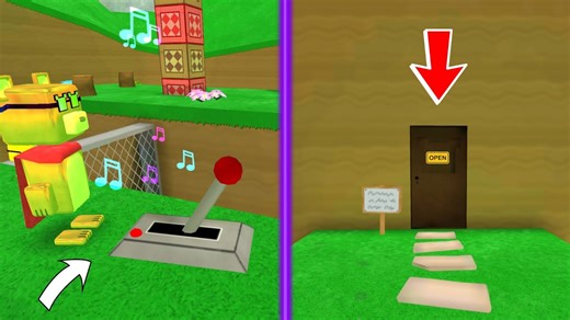 SBA, found the secret lever and activated the secret door | Super bear adventure walkthrough