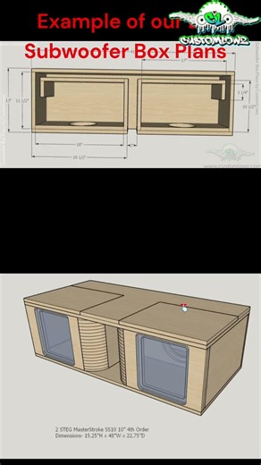 Learn to Build Your Subwoofer Box #shorts