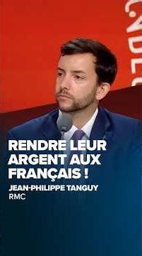 Rendre leur argent aux Français !