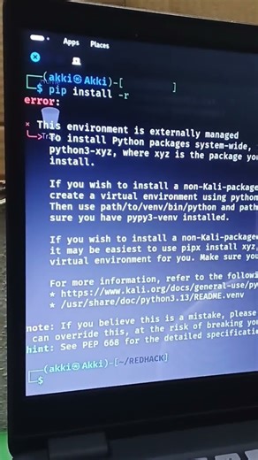 Red hack tool 🔥 #coding #kalilinux #linux