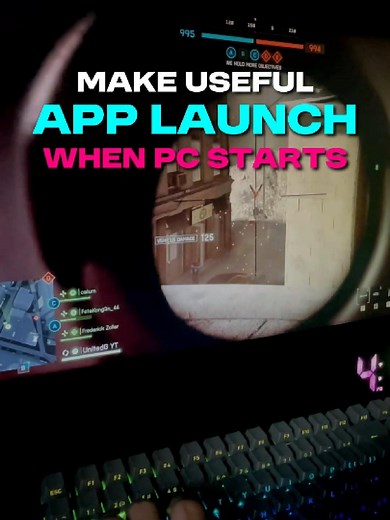 Launch Useful Apps at PC Startup for Windows Users