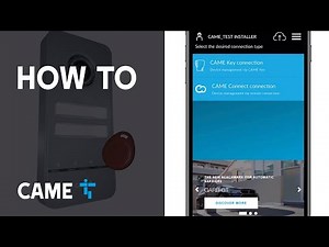 COME CONFIGURARE LHS UTILIZZANDO LO SMARTPHONE E LA CAME KEY