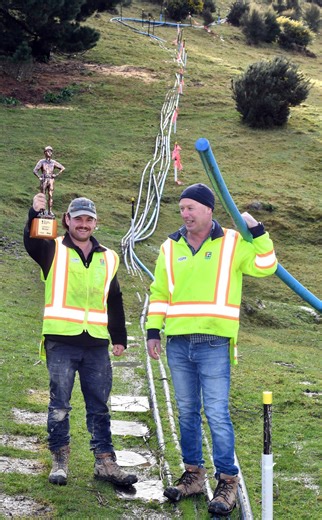 Rapid repair of main wins award