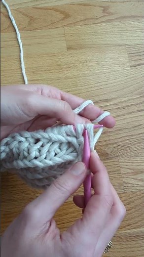 How to knit the double garter stitch #knitting