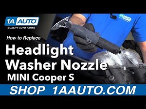Mini headlight washer removal and replacement - Mini (R57, R55, R56)