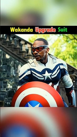 Wakanda Secret Behind Captain America's Suit Hidden Energy🤯 #marvel