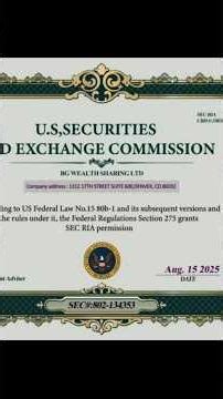 Here’s the Truth About BG Wealth & DSJ Exchange I Contacted the SEC…