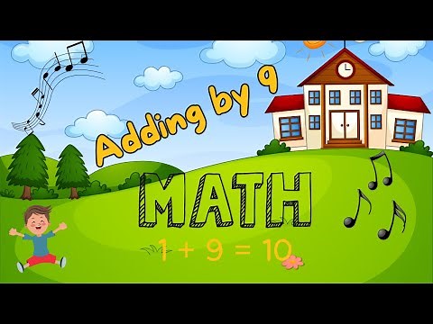 The Adding by 9 Song (Math Facts) | Addition Song for Kids | Silly School Songs