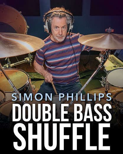 How well do you know the double bass shuffle? 🤔 Does it make you think of Van Halen’s Hot For Teacher, one of the most memorable and legendary drum intros of all time? We don’t hear it that often, so when we do, it catches us off guard. It has a certain movement and drive to it, and it’s surprising we don’t see this iconic double bass groove in more songs. In today’s YouTube lesson, Simon Phillips Music shows you how to shuffle with your feet while playing some tasty goodness overtop. He fills 