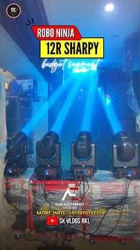 ROBO NINJA 12R SHARPY REVIEW 🤩|| BUDGET FRIENDLY SHARPY || PRICE DETAILS 💲|| SK VLOGS RKL || DJ VLOG