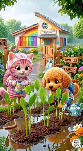 Kitten and Puppy Fun Story for Kids
