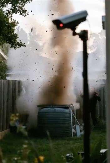 Yard CCTV Captures Septic Tank Explosion Moments Before it Happens! Cctvcapture-x4h