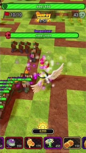 Plants tower defense apple mortar #pvz #new #shorts #roblox #viral