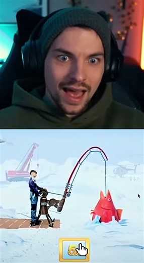 Ice Fishing JACKPOT Moment — Streamer Loses It Live ❄️⚡