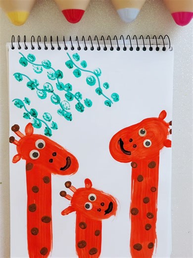 Arte fácil: Como fazer uma girafa com crianças