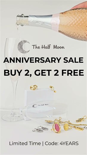 The Half Moon Anniversary Sale 🎂 Buy 2, Get 2 Free 🌙