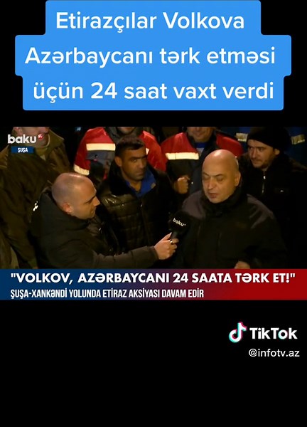 Gathering for Volkova: Azerbaijan's 24-Hour Deadline