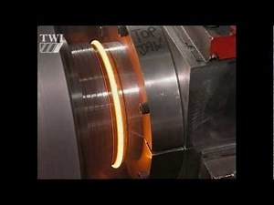 Continuous drive friction welding