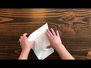 Rosh Hashanah Craft: Origami Shofar