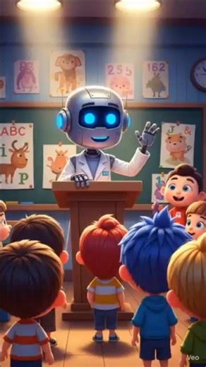 “AI Robots in the Classroom! 🤖✨ | Future Learning for Kids”